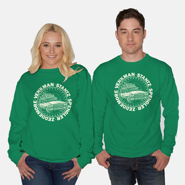 Bust Some Ghosts-Unisex-Crew Neck-Sweatshirt-momma_gorilla