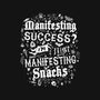 Manifesting Snacks-Womens-Fitted-Tee-Nemons