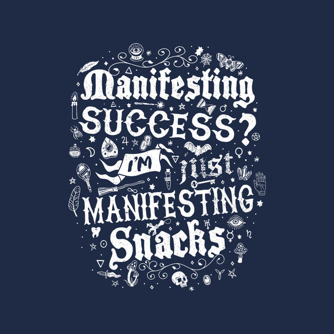 Manifesting Snacks-Womens-Fitted-Tee-Nemons