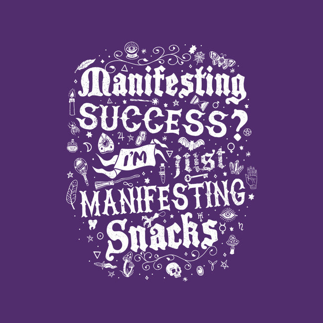 Manifesting Snacks-Womens-Fitted-Tee-Nemons