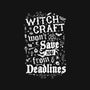 Witch Deadlines-None-Adjustable Tote-Bag-Nemons