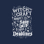Witch Deadlines-Unisex-Crew Neck-Sweatshirt-Nemons