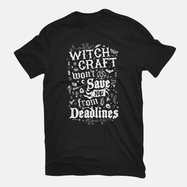 Witch Deadlines-Womens-Fitted-Tee-Nemons