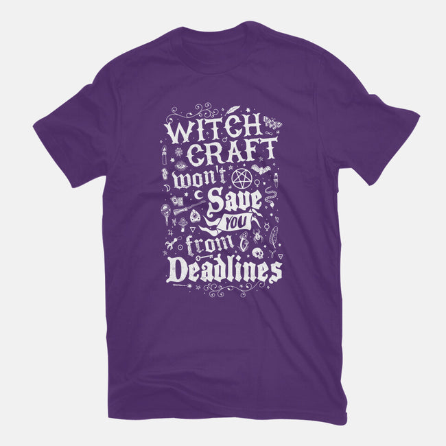 Witch Deadlines-Womens-Fitted-Tee-Nemons