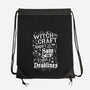 Witch Deadlines-None-Drawstring-Bag-Nemons