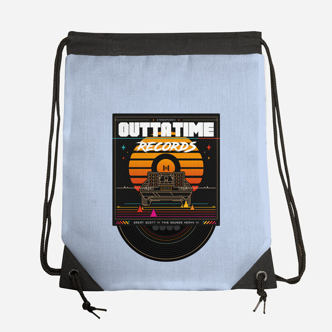 Outta Time Records-None-Drawstring-Bag-BadBox