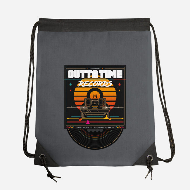 Outta Time Records-None-Drawstring-Bag-BadBox
