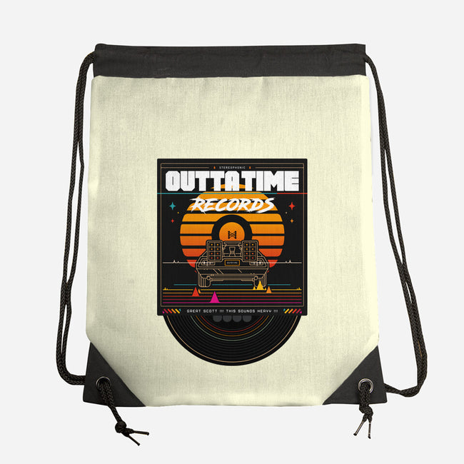Outta Time Records-None-Drawstring-Bag-BadBox