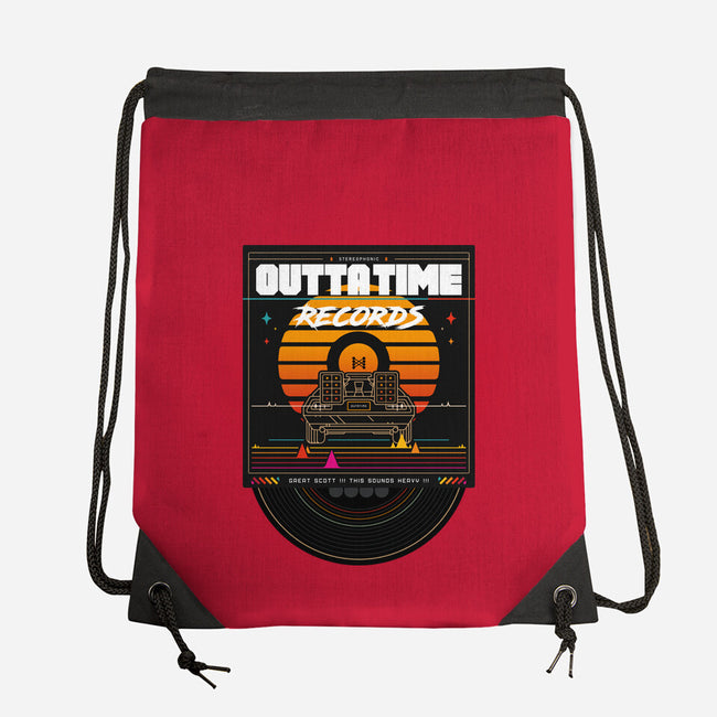 Outta Time Records-None-Drawstring-Bag-BadBox