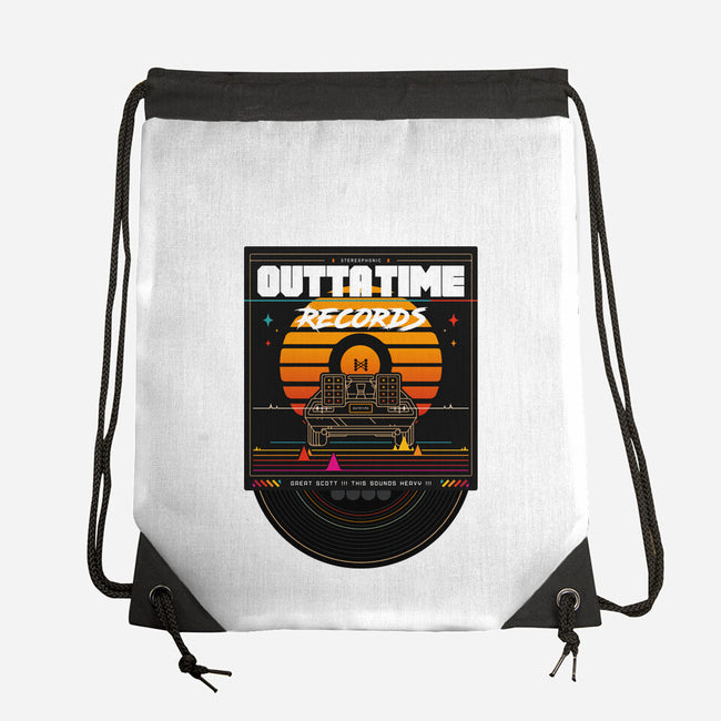 Outta Time Records-None-Drawstring-Bag-BadBox