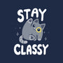 Stay Classy-Womens-Fitted-Tee-Vallina84