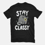 Stay Classy-Womens-Fitted-Tee-Vallina84