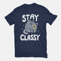 Stay Classy-Womens-Fitted-Tee-Vallina84