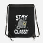 Stay Classy-None-Drawstring-Bag-Vallina84
