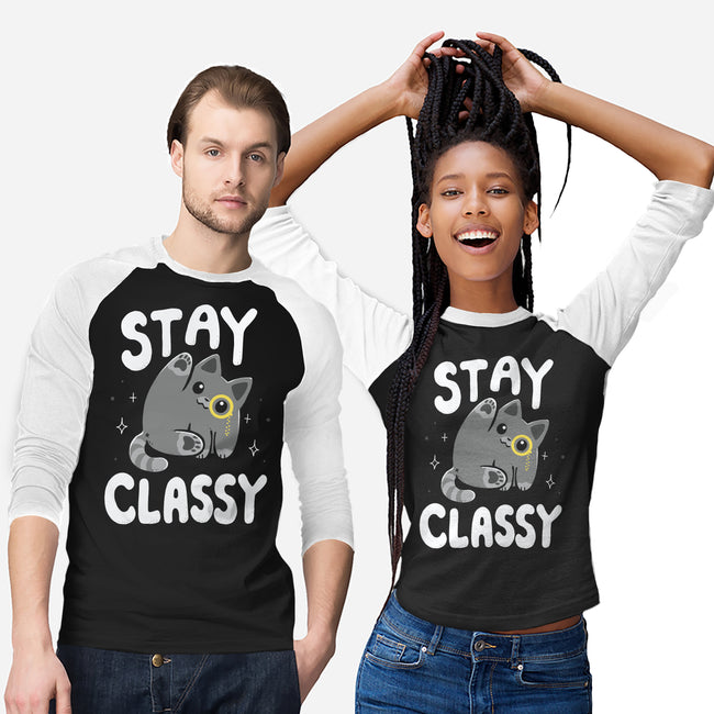 Stay Classy-Unisex-Baseball-Tee-Vallina84