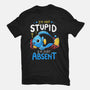 Just Absent-Womens-Fitted-Tee-Vallina84