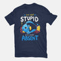 Just Absent-Womens-Fitted-Tee-Vallina84