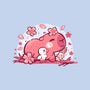 Pink Spring Friends-Womens-Fitted-Tee-TechraNova