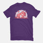 Pink Spring Friends-Womens-Fitted-Tee-TechraNova