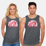 Pink Spring Friends-Unisex-Basic-Tank-TechraNova