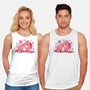 Pink Spring Friends-Unisex-Basic-Tank-TechraNova