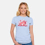 Pink Spring Friends-Womens-Fitted-Tee-TechraNova