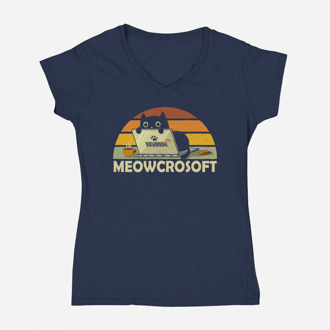 Mewocrosoft-Womens-V-Neck-Tee-erion_designs