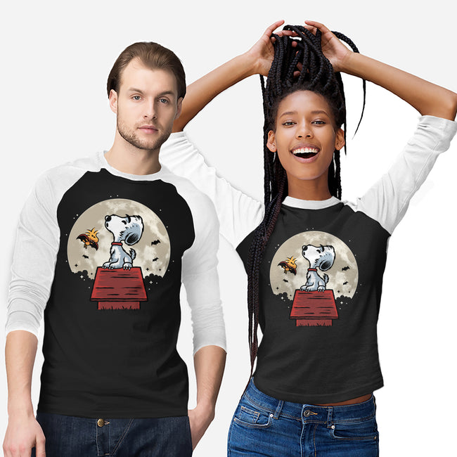 WereBeagle-Unisex-Baseball-Tee-erion_designs
