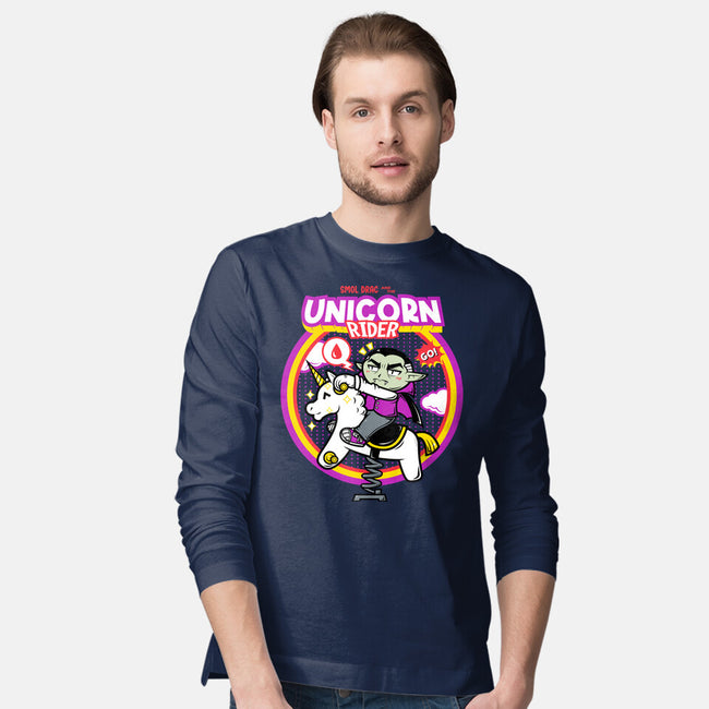 Unicorn Rider-Mens-Long Sleeved-Tee-krisren28