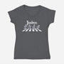The Troopers-Womens-V-Neck-Tee-2DFeer