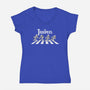 The Troopers-Womens-V-Neck-Tee-2DFeer