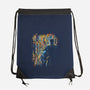 The Bat And The City-None-Drawstring-Bag-kharmazero