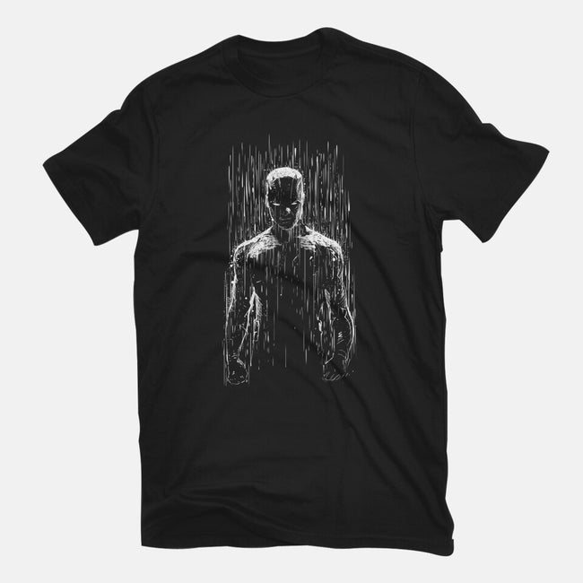The Red Devil-Womens-Fitted-Tee-kharmazero