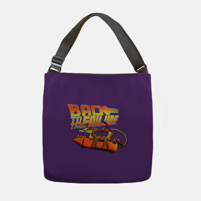 Back To The Failure-None-Adjustable Tote-Bag-fanfabio