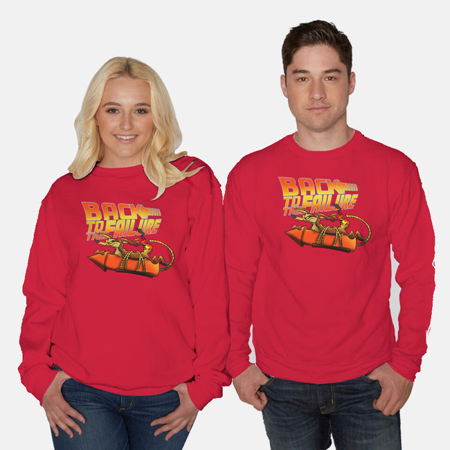 Back To The Failure-Unisex-Crew Neck-Sweatshirt-fanfabio