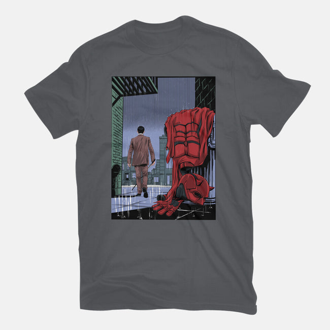 Daredevil No More-Womens-Fitted-Tee-zascanauta
