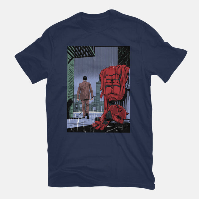 Daredevil No More-Womens-Fitted-Tee-zascanauta