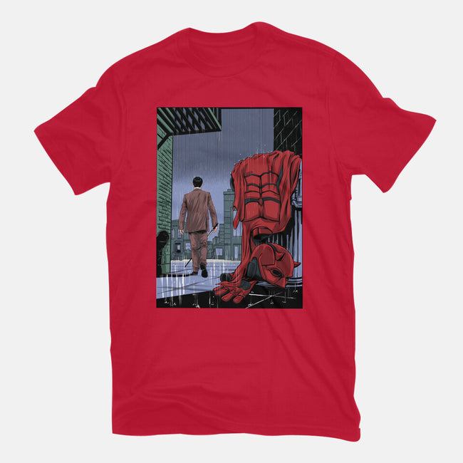 Daredevil No More-Womens-Fitted-Tee-zascanauta
