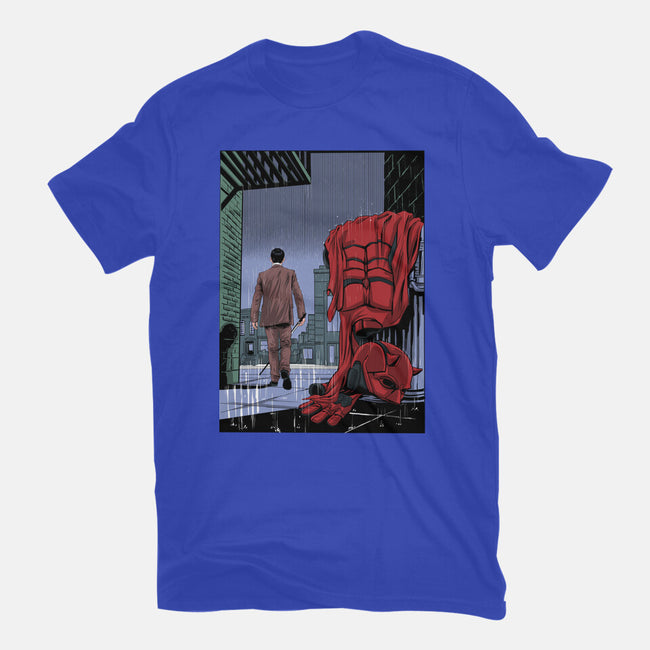 Daredevil No More-Womens-Fitted-Tee-zascanauta