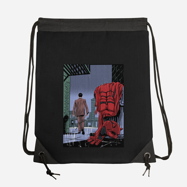 Daredevil No More-None-Drawstring-Bag-zascanauta