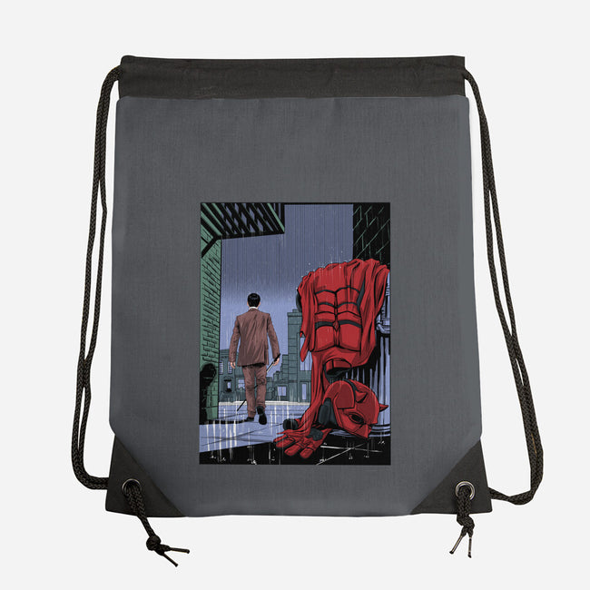 Daredevil No More-None-Drawstring-Bag-zascanauta