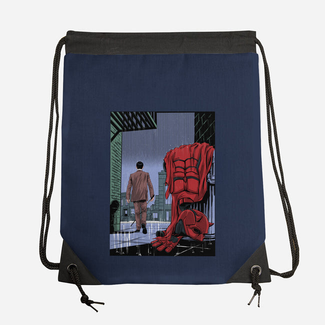 Daredevil No More-None-Drawstring-Bag-zascanauta