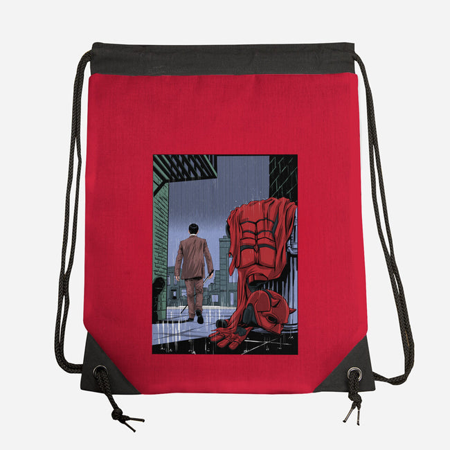 Daredevil No More-None-Drawstring-Bag-zascanauta