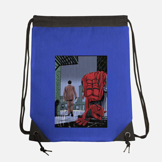 Daredevil No More-None-Drawstring-Bag-zascanauta