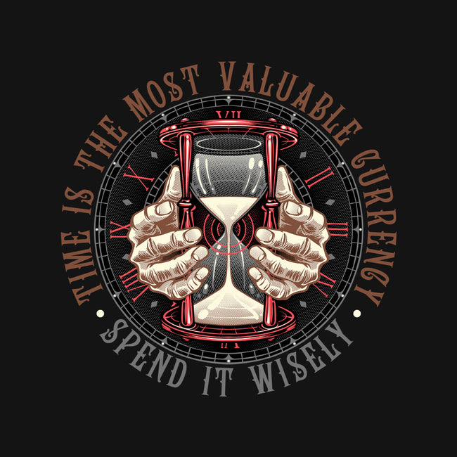 Time Is Currency-Womens-Fitted-Tee-momma_gorilla