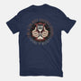 Time Is Currency-Womens-Fitted-Tee-momma_gorilla