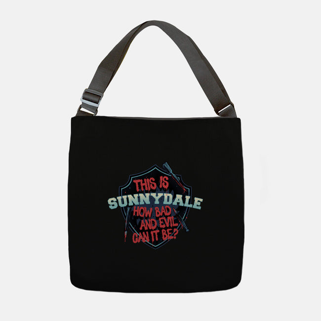 This Is Sunnydale-None-Adjustable Tote-Bag-momma_gorilla