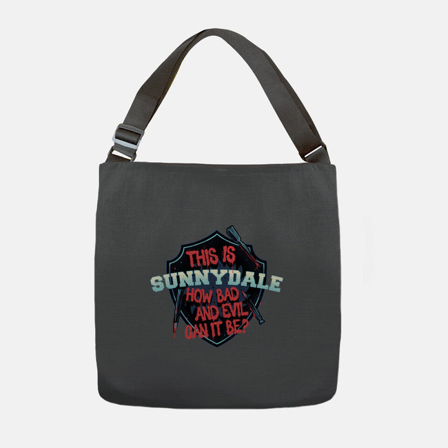 This Is Sunnydale-None-Adjustable Tote-Bag-momma_gorilla
