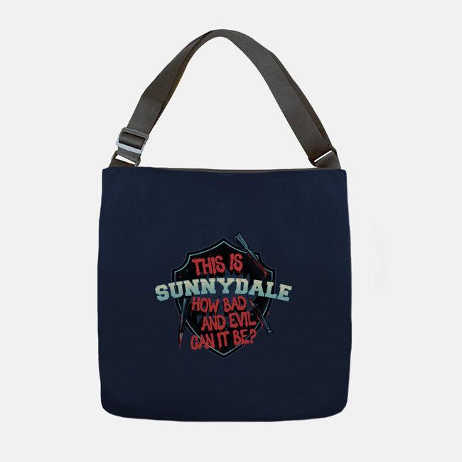 This Is Sunnydale-None-Adjustable Tote-Bag-momma_gorilla