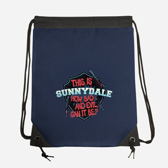 This Is Sunnydale-None-Drawstring-Bag-momma_gorilla